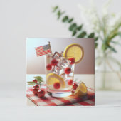 7月4日BBQパーティー 招待状 (スタンド正面)