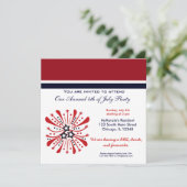 7月4日BBQパーティー 招待状 (スタンド正面)