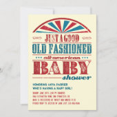 7月4日BBQベビーシャワー招待状 招待状 (正面)