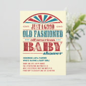 7月4日BBQベビーシャワー招待状 招待状 (スタンド正面)