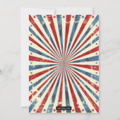 7月4日BBQベビーシャワー招待状 招待状 (裏面)