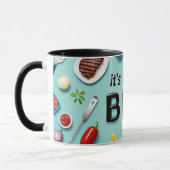 7月4日BBQマグカップ – ホットドッグ、花火&自由 マグカップ (左)