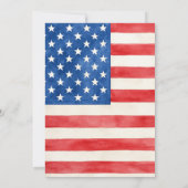 7月4日BBQ招待状 招待状 (裏面)