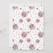 7月4日BBQ近隣ブロックパーティー 招待状 (裏面)