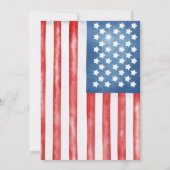 7月4日BBQ 招待状 (裏面)