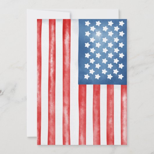 7月4日BBQ 招待状 (裏面)