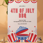 7月4日BBQ 招待状