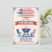 7月4日BBQ ID1105 招待状 (スタンド正面)