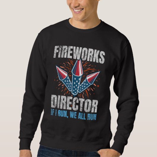 7月4日Firework Director Technician I 走 You スウェットシャツ (正面)