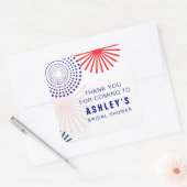 7月4日Fireworksのおすすめギフトラベル スクエアシール (封筒)