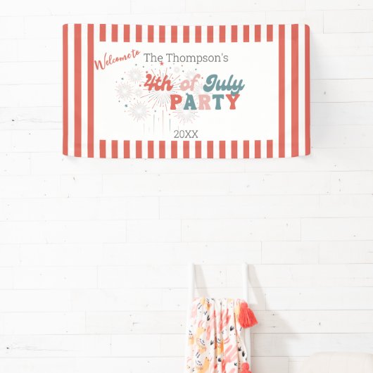 7月4日Fireworksバナー 横断幕 (インサイチュ)