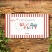 7月4日Fireworksバナー 横断幕