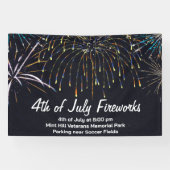 7月4日Fireworks広告バナー 横断幕 (横)