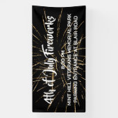 7月4日Fireworks広告バナー 横断幕 (縦)