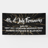 7月4日Fireworks広告バナー 横断幕 (横)