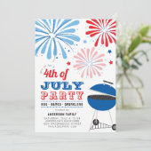 7月4日Fireworks BBQパーティー 招待状 (スタンド正面)