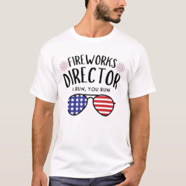 7月4日Fireworks Director I You走走! Tシャツ