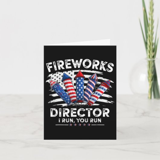 7月4日Fireworks Director I You 走 Men Bの走登場 カード (正面)