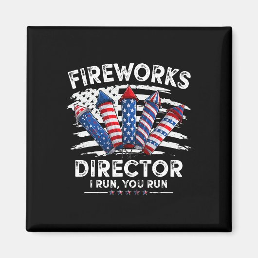 7月4日Fireworks Director I You 走 Men Bの走登場 マグネット (正面)