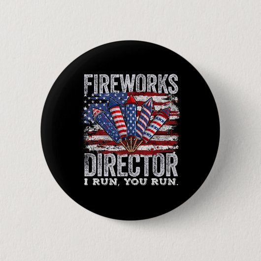 7月4日Fireworks Director I You 走 Men Bの走登場 缶バッジ (正面)
