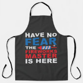 7月4日Fireworks、Fireworks Director Master エプロン (正面)