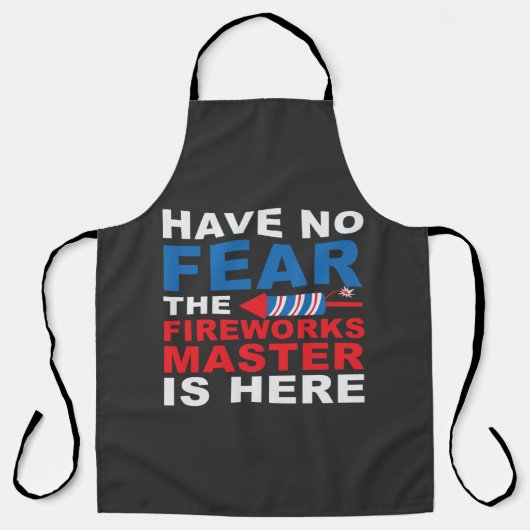 7月4日Fireworks、Fireworks Director Master エプロン (正面)