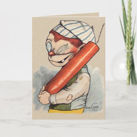 7月4日Gene Carrイラストレーション カード (正面)