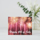 7月4日Happy Food Post Card ポストカード (スタンド正面)