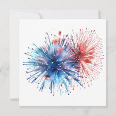 7月4日Its a Girl サンキューカード (裏面)