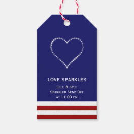 7月4日Love Sparklesハート ギフトタグ