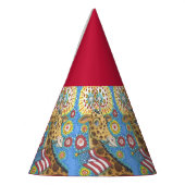 7月4日PATRIOTIC GIRAFFE、ホリデーパーティーHAT パーティーハット (左)