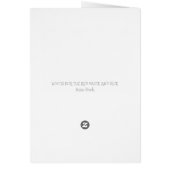 7月4日PATRIOTIC OWL NOTE 空白の CARD (裏面)