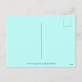 7月4日PATRIOTIC TWIN GIRAFFES、花火おもしろい シーズンポストカード (裏面)