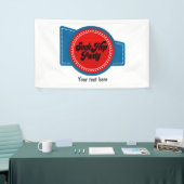 7月4日Sock Hopパーティー 横断幕 (トレードショー)