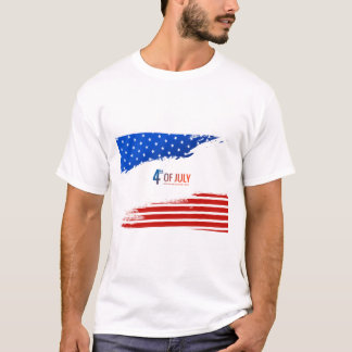 7月4日Tシャツデザイン – 愛国心とトレンディー Tシャツ