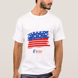 7月4日Tシャツデザイン | 愛国的独立 Tシャツ
