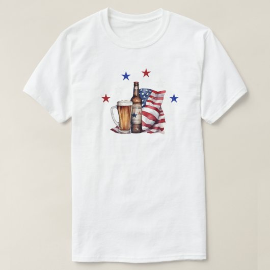 7月4日Tシャツ Tシャツ (デザイン正面)