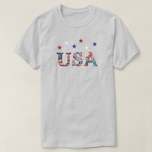 7月4日Tシャツ Tシャツ (デザイン正面)