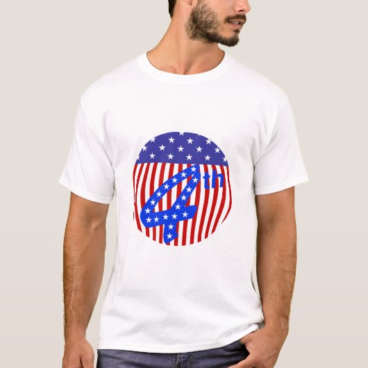 7月4日Tシャツ Tシャツ (正面)