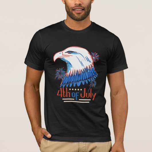 7月4日Tシャツ Tシャツ (正面)