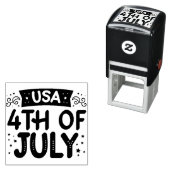 7月4日USAの自己墨付きゴム印 セルフインキングスタンプ (インサイチュ)