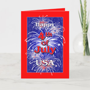 7月4日USA カード