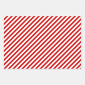 7月4星ストライプフローラ赤白青 ラッピングペーパーシート (正面3)