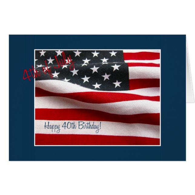 7月40日誕生日 (正面横)