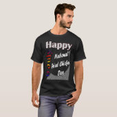 7月6日はフライドチキンの日 おもしろアイデア Tシャツ (正面フル)