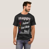 7月6日全国唐揚げチキンデーおもしろいアイディア Tシャツ (正面フル)