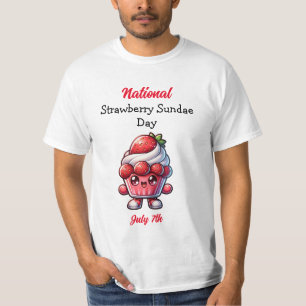 7月7日は全国ストロベリーサンデー Tシャツ