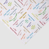 7月7日誕生日ティッシュペーパー 薄葉紙 (詳細)