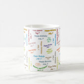 7月7日誕生日マグカップ コーヒーマグカップ (中央)