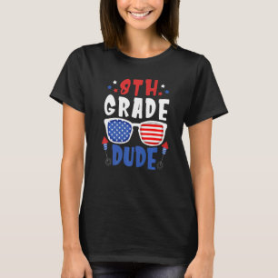 7月8日の4thグレードdude新学期幼児 tシャツ